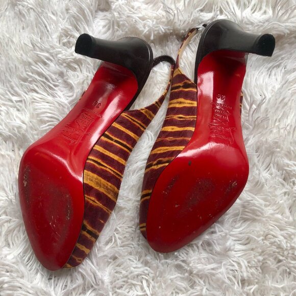 Christian Louboutin NoPrive Slingback heels 85 mm - Picture 6 of 8
